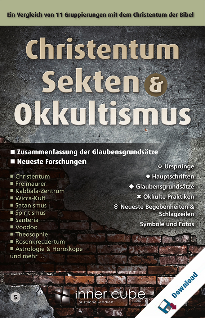 Christentum Sekten Okkultismus Download Pdf Inner Cube Online Shop